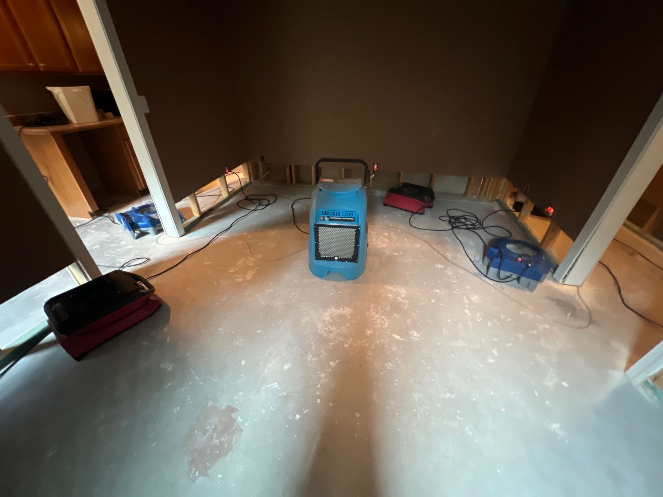 After: Basement water damage — Marietta, GA