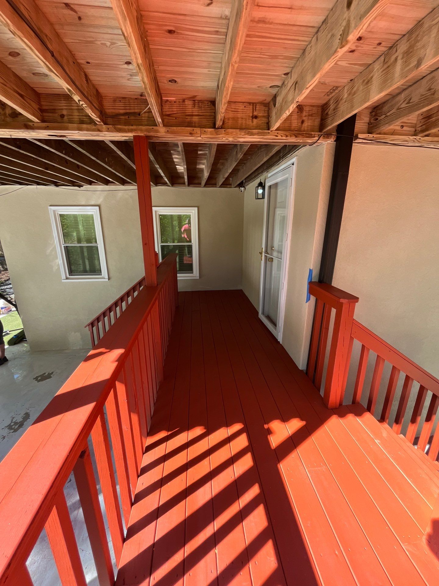 Deck repair damaged boards — Marietta, GA, Estate Solutions