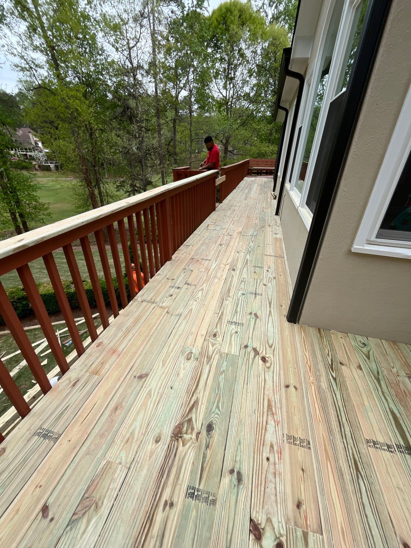 Deck repair finished — Marietta, GA, Estate Solutions