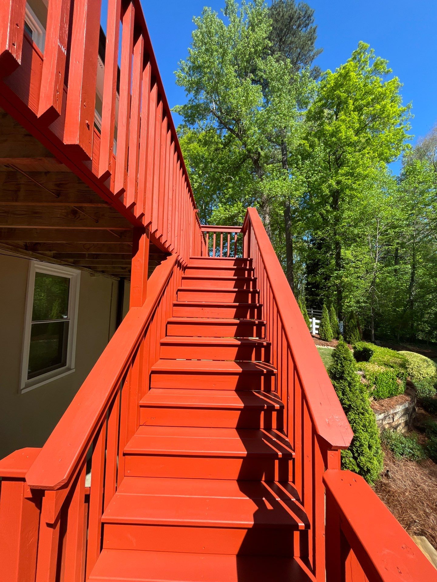 Deck repair new boards installed — Marietta, GA, Estate Solutions