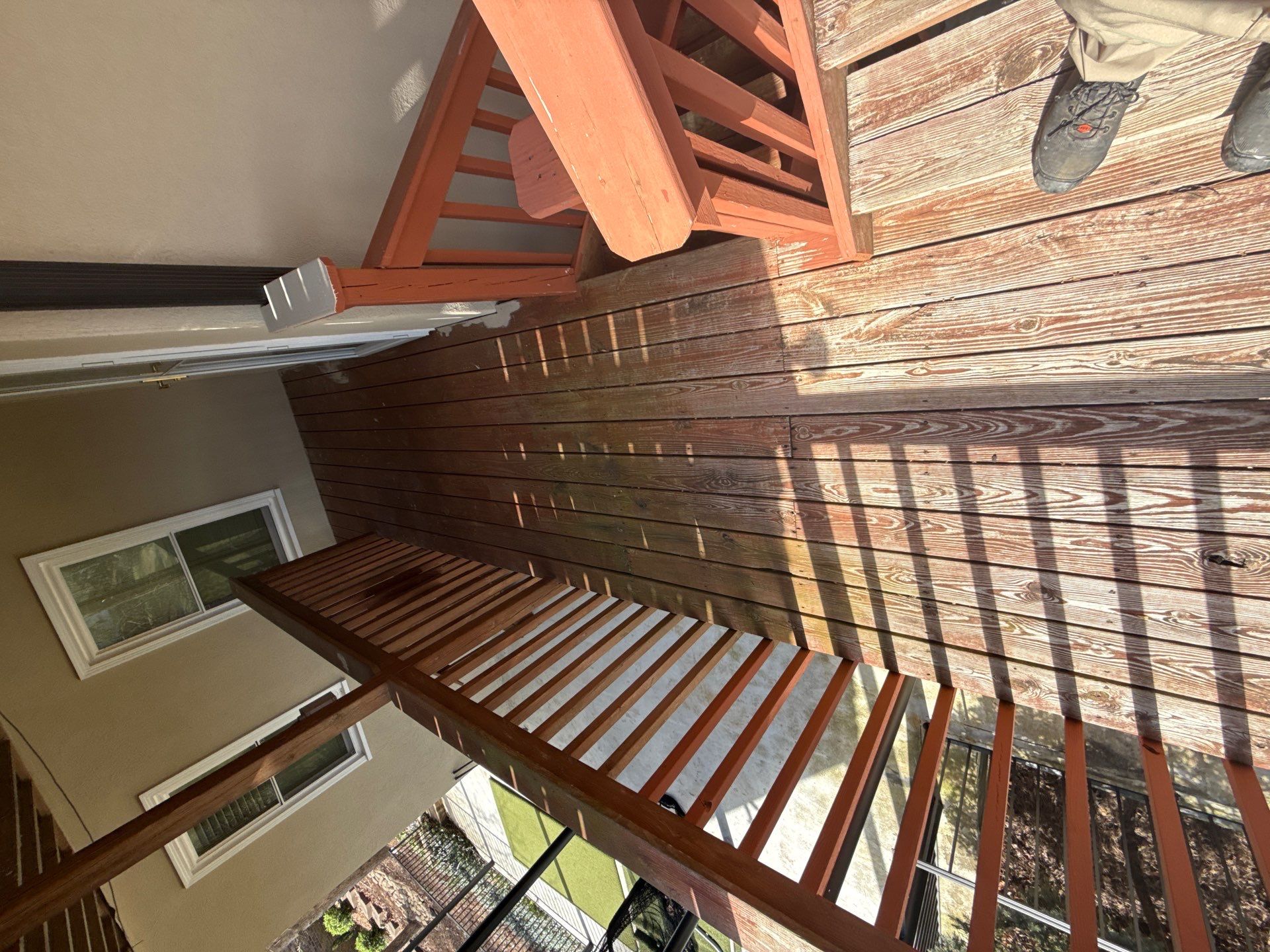 Deck repair staining overview — Marietta, GA, Estate Solutions