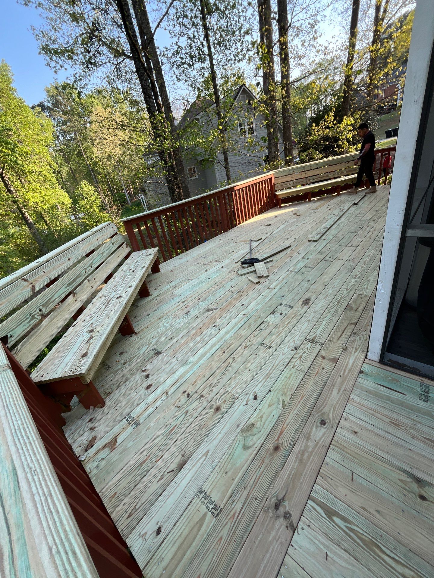 Deck restoration — Marietta, GA, Estate Solutions