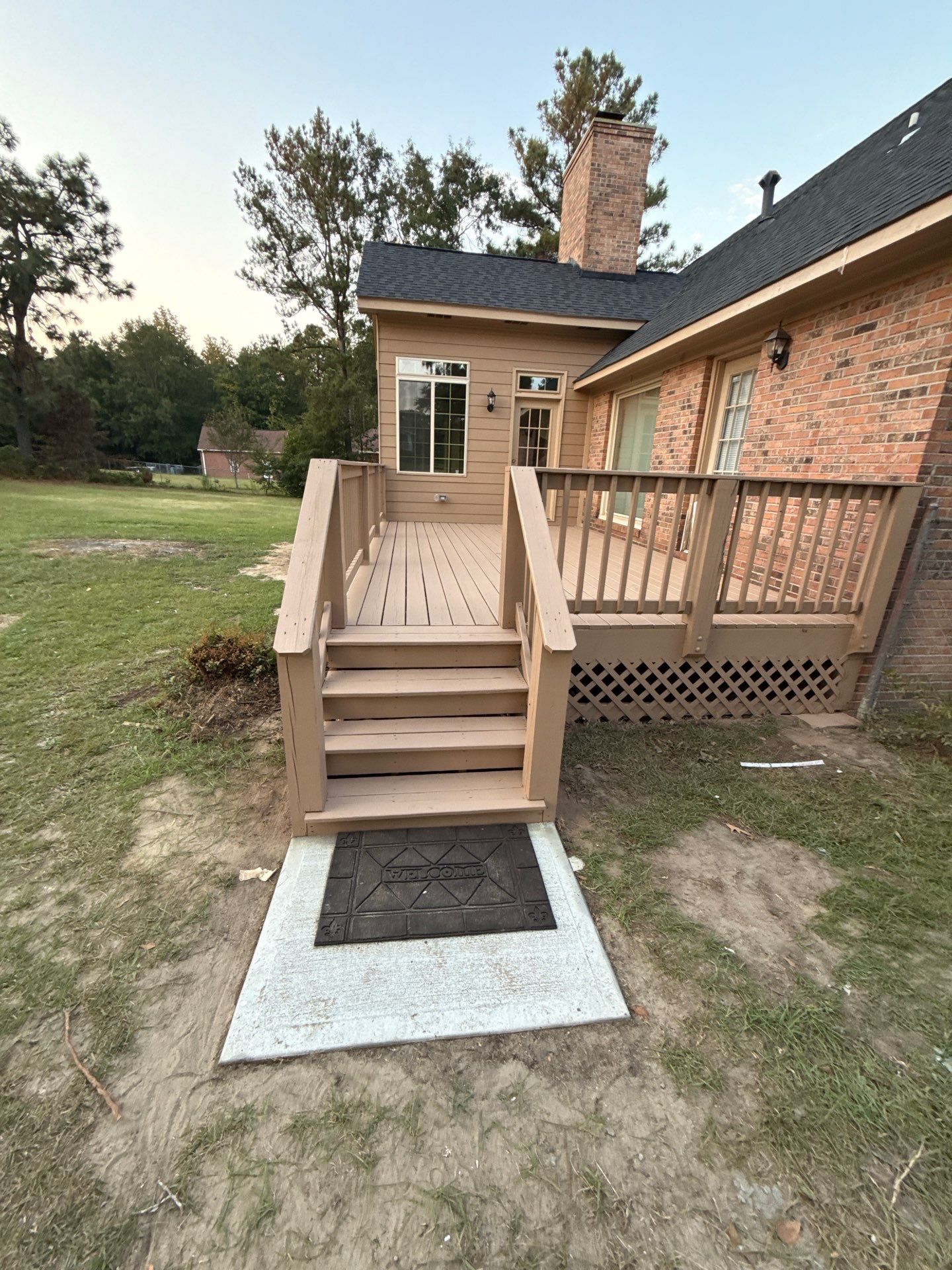 Home addition deck installation — Marietta, GA, Estate Solutions