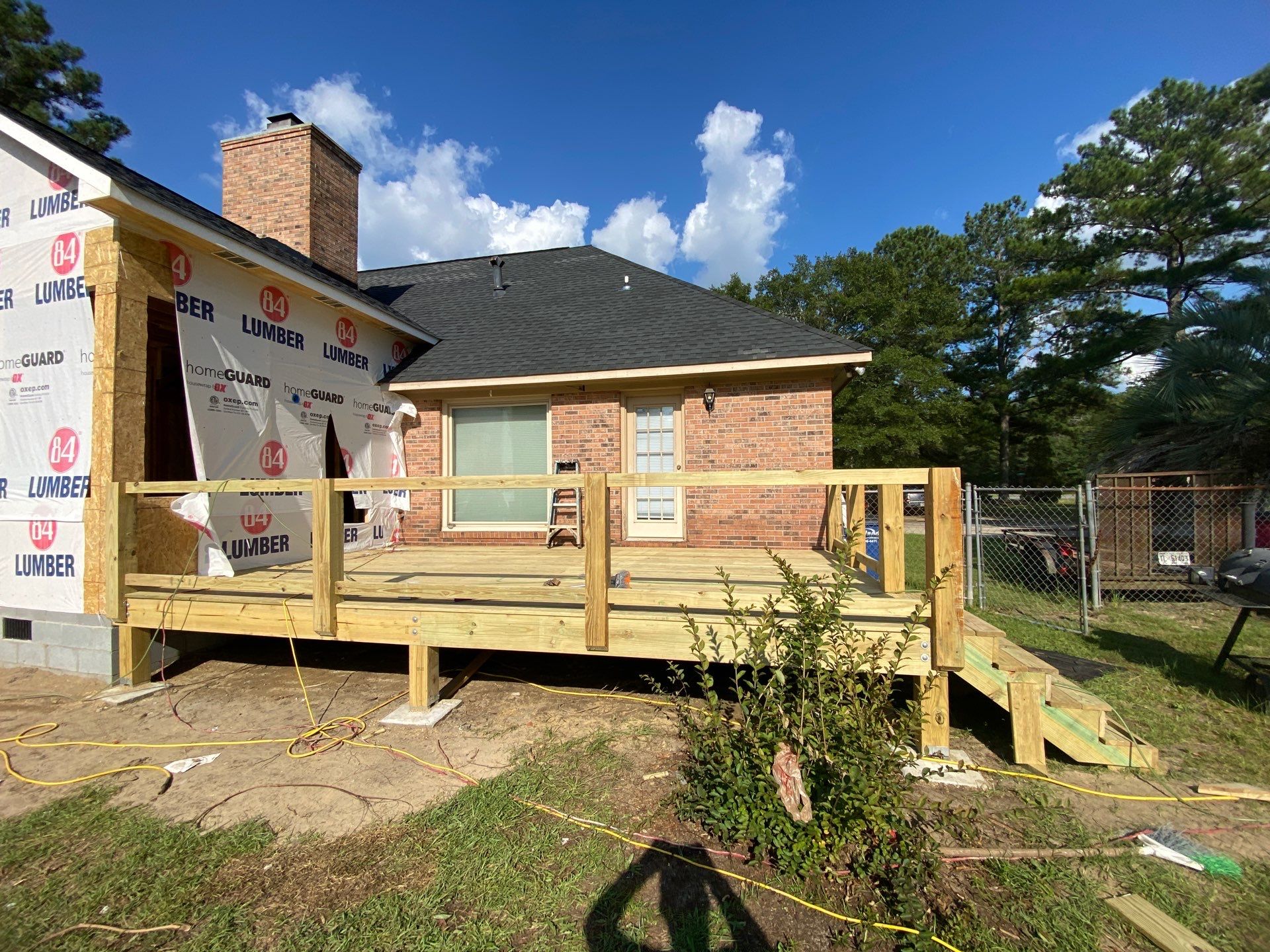 Home addition exterior before — Marietta, GA, Estate Solutions