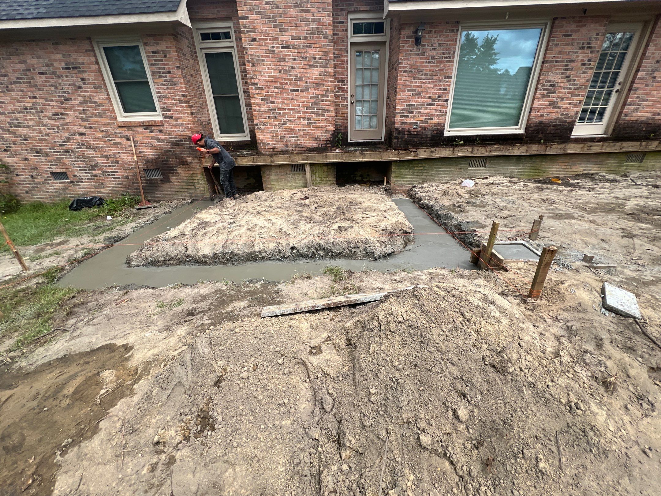 Home addition final exterior overview — Marietta, GA, Estate Solutions