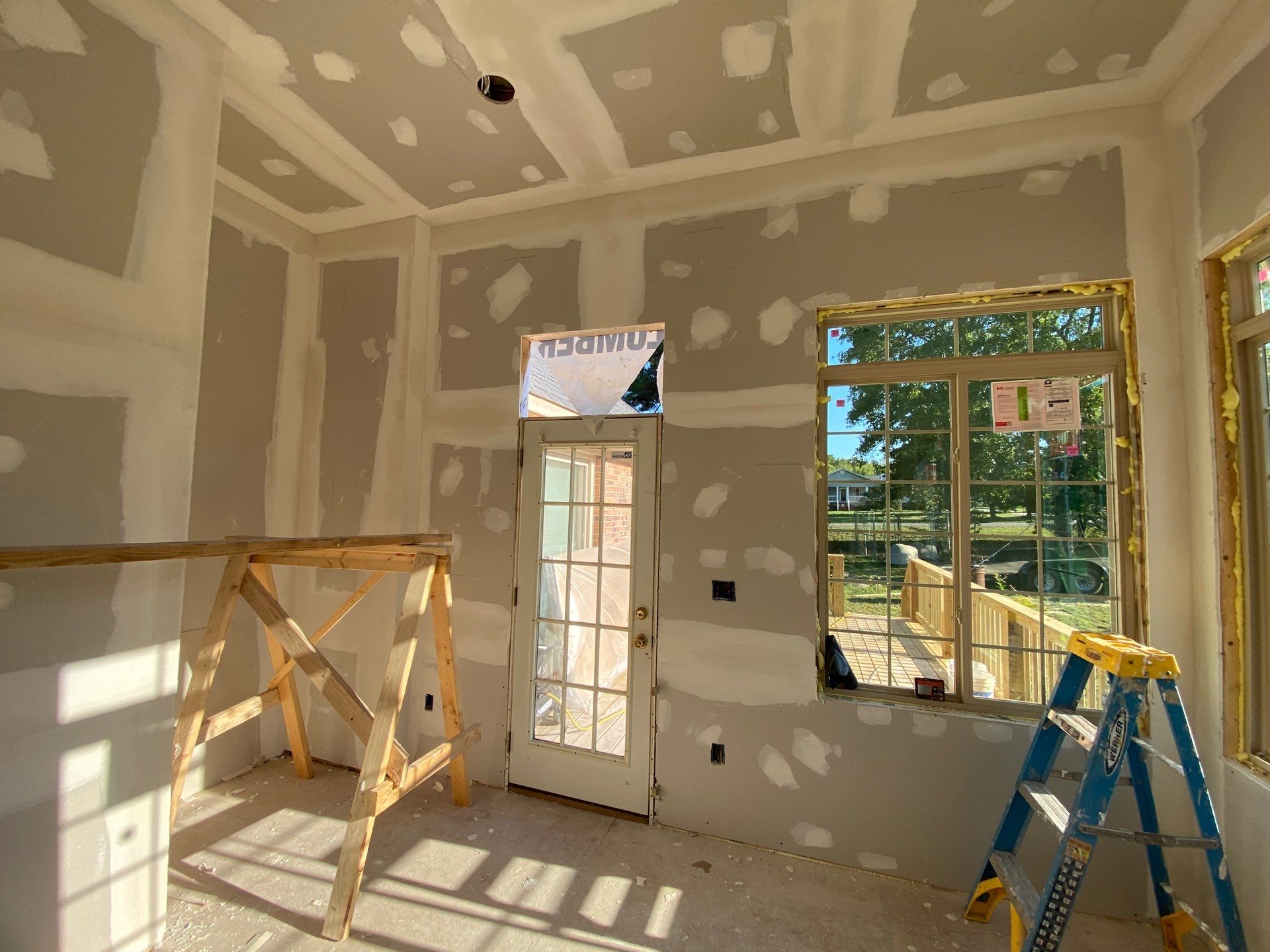Sunroom addition ceiling fan installed — Marietta, GA, Estate Solutions