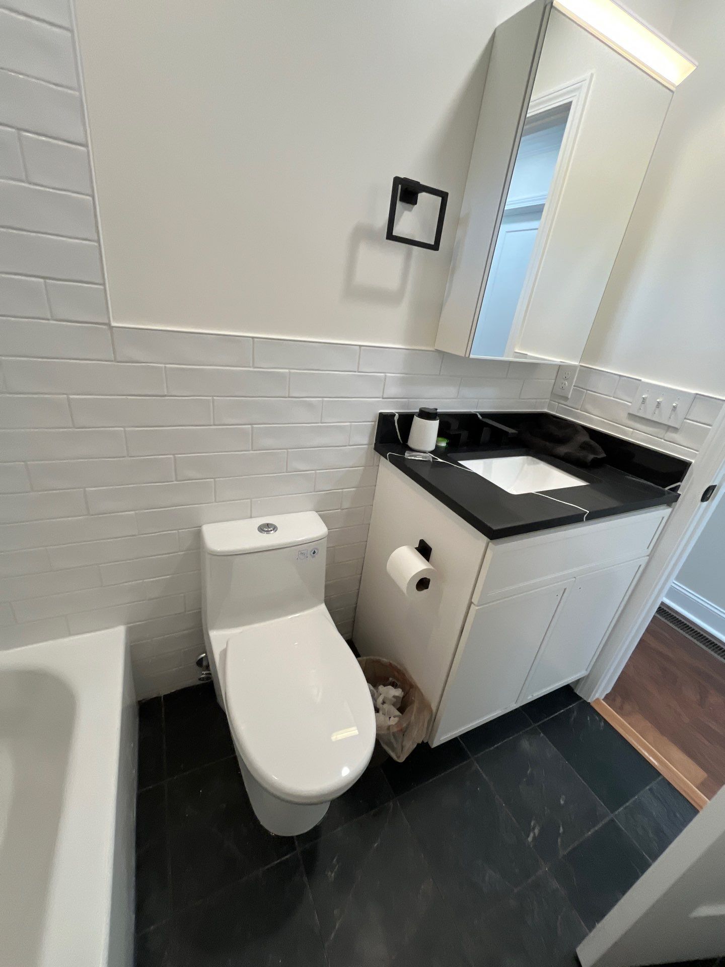 Home remodel bathroom vanity install — Marietta, GA, Estate Solutions