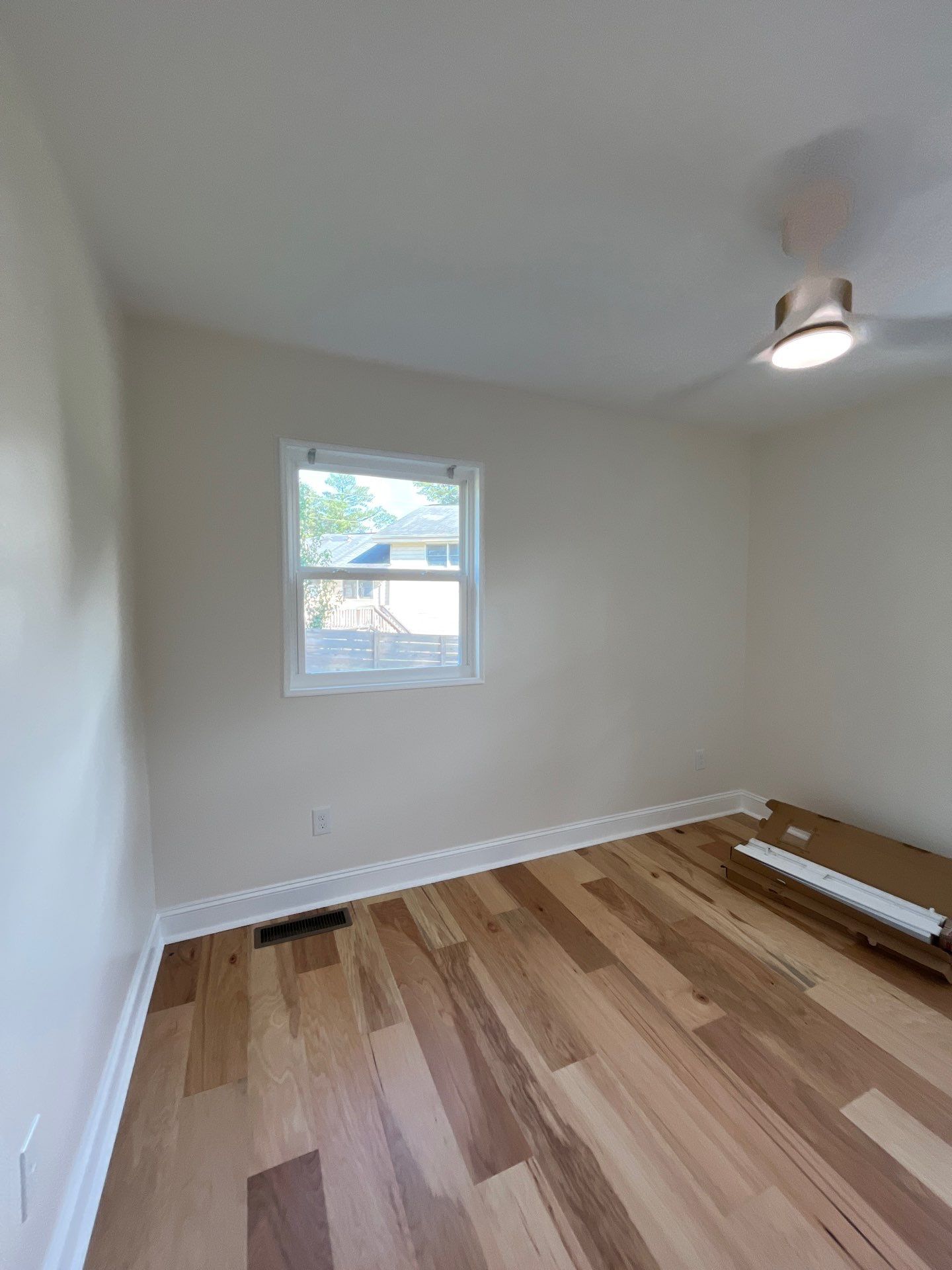 Home remodel bedroom flooring install — Marietta, GA, Estate Solutions