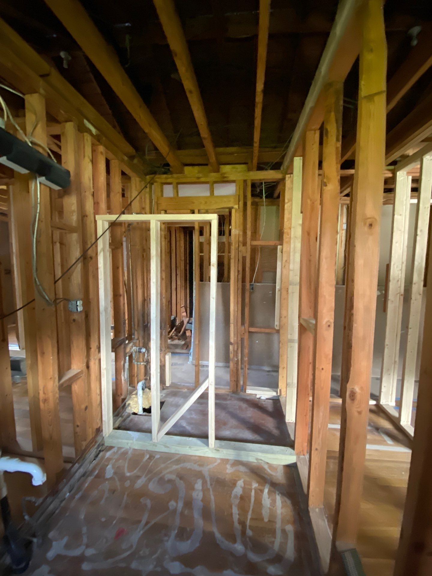 Home remodel hallway after — Marietta, GA, Estate Solutions