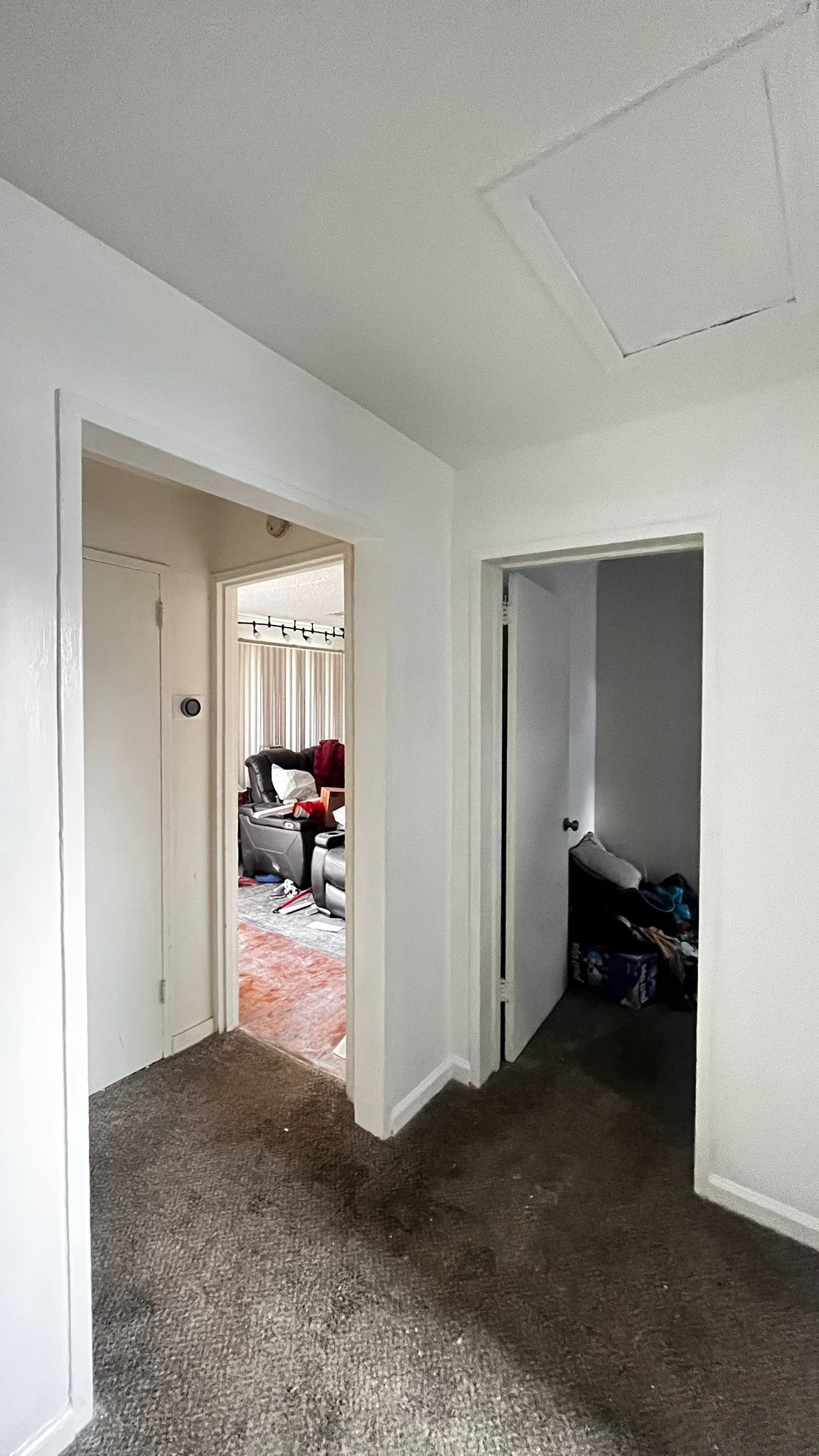 Before: Interior storm damage repair — Acworth, GA