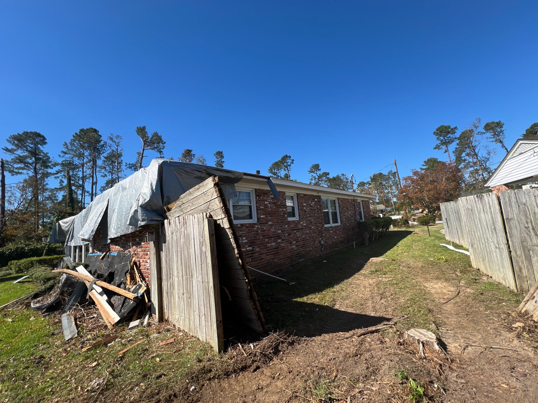 Interior storm water damage during demo — Marietta, GA, Estate Solutions