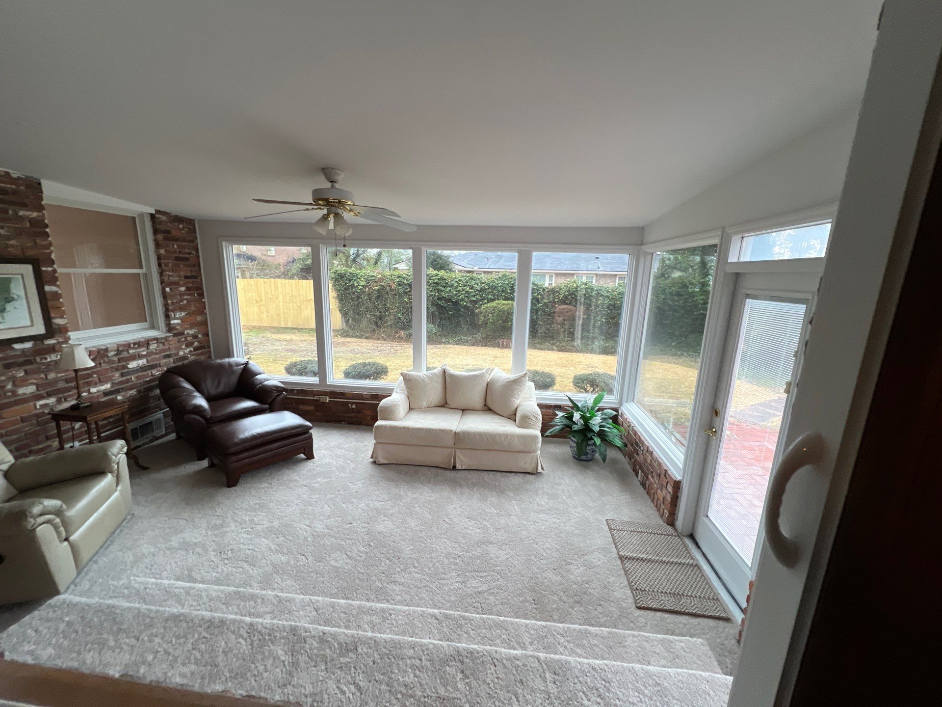 Interior storm water damage wall buckle — Marietta, GA, Estate Solutions
